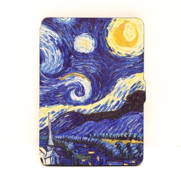 Starry Night Kindle Paperwhite Case 5th/6th/7th Generation, 2012-2016 - like new - Picture 1 of 3